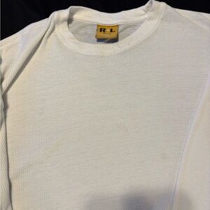 Ralph Lauren Cream Thermal Top